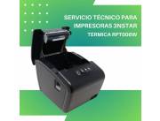 SERVICIO TÉCNICO PARA IMPRESORAS 3NSTAR TERMI RECIBOS 3'' RPT006W USB/RED/WIFI