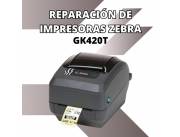 REPARACIÓN DE IMPRESORAS ZEBRA GK420T 230DPI RED/USB