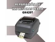 REPARACIÓN DE IMPRESORAS ZEBRA GK420T 230DPI RED/USB/BIVOLT