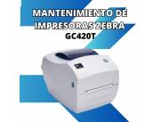 MANTENIMIENTO DE IMPRESORA ZEBRA GC420T USB/PARALELO/SERIAL