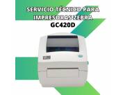 SERVICIO TÉCNICO PARA IMPRESORAS ZEBRA GC420D 203DPI/PAR/SER/USB/8MB TERM DIREC