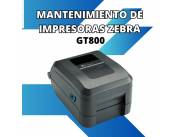 MANTENIMIENTO DE IMPRESORA ZEBRA GT800 USB/PARALELO/SERIAL