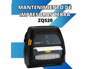 MANTENIMIENTO DE IMPRESORA ZEBRA ZQ520 DIRECT THERMAL 203DPI/BT