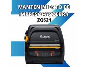 MANTENIMIENTO DE IMPRESORA ZEBRA ZQ521 TERM DIRECTA 203DPI/BT