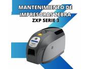 MANTENIMIENTO DE IMPRESORA ZEBRA ZXP3 USB