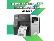 SERVICIO TÉCNICO PARA IMPRESORAS ZEBRA ZT230T USB/SERIAL