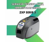 SERVICIO TÉCNICO PARA IMPRESORAS ZEBRA ZXP3 USB