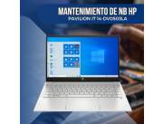 MANTENIMIENTO DE NOTEBOOK HP PAVILION I7 14-DV0503LA