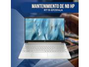 MANTENIMIENTO DE NOTEBOOK HP R7 15-EF2514LA