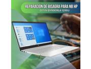 REPARACIÓN DE BISAGRA PARA NOTEBOOK HP CI7 15-DY5009LA 1255U