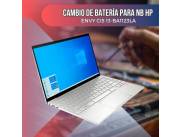 CAMBIO DE BATERÍA PARA NOTEBOOK HP ENVY CI5 13-BA1123LA