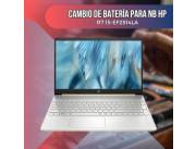 CAMBIO DE BATERÍA PARA NOTEBOOK HP R7 15-EF2514LA