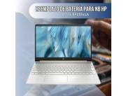 REEMPLAZO DE BATERÍA PARA NOTEBOOK HP R7 15-EF2514LA