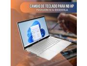 CAMBIO DE TECLADO PARA NOTEBOOK HP PAVILION I5 14-EK0003LA