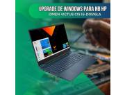 UPGRADE DE WINDOWS PARA NOTEBOOK HP OMEN VICTUS CI5 16-D0516LA