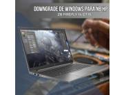 DOWNGRADE DE WINDOWS PARA NOTEBOOK HP ZB FIREFLY 14 G7 I5