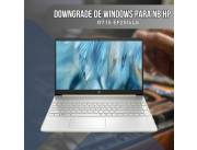 DOWNGRADE DE WINDOWS PARA NOTEBOOK HP R7 15-EF2514LA