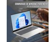 DOWNGRADE DE WINDOWS PARA NOTEBOOK HP R7 15-FC0011LA