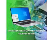 REPARACIÓN DE BISAGRA PARA NOTEBOOK ACER CE SF114-33-C1N6