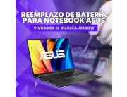 REEMPLAZO DE BATERÍA PARA NOTEBOOK ASUS VIVOBOOK I5 X1605ZA-MB012W