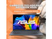 CAMBIO DE TECLADO PARA NOTEBOOK ASUS ZENBOOK SILVER R5 UM425QA-KI175W