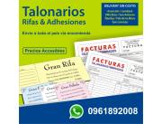 Facturas Talonarios Imprenta Grafica Rifas Adhesiones