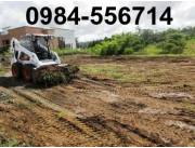 busco chofer / operador para minicargador bobcat