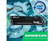 RECUPERACIÓN DE DATOS HD SSD M.2 PCIE 1TB PNY CS1031 NVME M280CS1031-1TB-CL 2400/1750