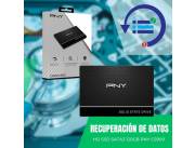 RECUPERACIÓN DE DATOS HDD SSD 120GB PNY