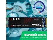 RECUPERACIÓN DE DATOS HD SSD M.2 PCIE 250GB PNY NVME M280CS3030-250-RB 3500/1050 XLR8