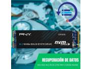 RECUPERACIÓN DE DATOS HD SSD M.2 PCIE 2TB PNY CS1030 NVME M280CS1030-2TB-CL 2100/1900