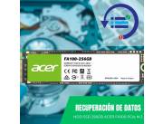 RECUPERACIÓN DE DATOS HDD SSD 256GB ACER FA100-256GB PCIe NVME