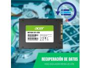 RECUPERACIÓN DE DATOS HDD SSD 4.0TB ACER RE100-25-4TB SATA