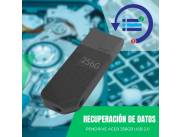 RECUPERACIÓN DE DATOS PENDRIVE 256GB USB 2.0 ACER NEGRO