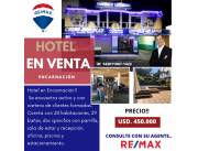 Hotel activo en la hermosa ciudad de Encarnación se encuentra a la VENTA.