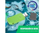 RECUPERACIÓN DE DATOS PENDRIVE 1.0TB USB 3.2 ACER VERDE