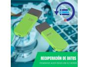 RECUPERACIÓN DE DATOS PENDRIVE 32GB USB 3.2 ACER VERDE