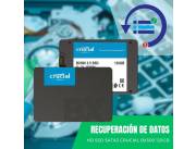 RECUPERACIÓN DE DATOS HD SSD SATA3 120GB CRUCIAL BX500 CT120BX500SSD1 540/500