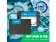 RECUPERACIÓN DE DATOS HD SSD SATA3 480GB CRUCIAL BX500 CT480BX500SSD1 540/500