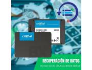 RECUPERACIÓN DE DATOS HDD SSD 480GB BX500 CRUCIAL.V.86.71