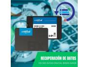 RECUPERACIÓN DE DATOS HDD SSD 240GB CRUCIAL