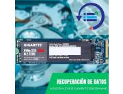 RECUPERACIÓN DE DATOS HD SSD M.2 PCIE 256GB GIGABYTE NVME GP-GSM2NE3256GNTD 1700/1100