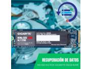 RECUPERACIÓN DE DATOS HD SSD M.2 PCIE 512GB GIGABYTE NVME GP-GSM2NE3512GNTD 1700/1550