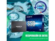 RECUPERACIÓN DE DATOS HD SSD SATA3 1TB GIGABYTE GP-GSTFS31100TNTD 550/500
