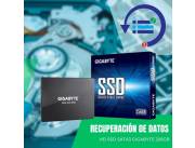 RECUPERACIÓN DE DATOS HD SSD SATA3 256GB GIGABYTE GP-GSTFS31256GTND 520/500