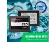 RECUPERACIÓN DE DATOS HDD SSD 240GB 2.5" GOLDENFIR