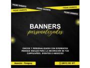 BANNERS PERSONALIZADOS