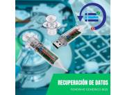 RECUPERACIÓN DE DATOS PENDRIVE 8GB - DISEÑO JERINGA