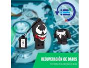 RECUPERACIÓN DE DATOS PENDRIVE 8GB - DISEÑO VENOM