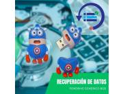 RECUPERACIÓN DE DATOS PENDRIVE 8GB - MINION - CAPITAN AMERICA